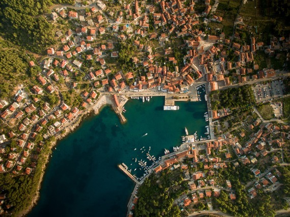 Jelsa on Hvar island