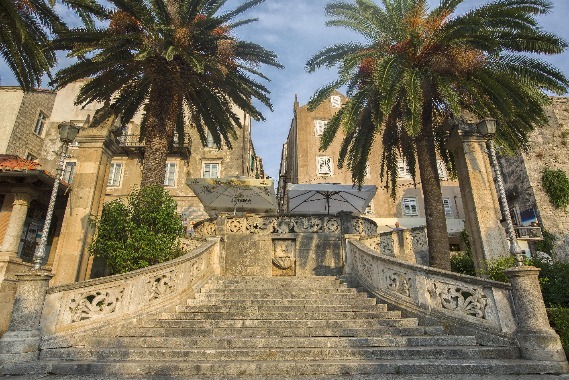 old town of Korcula island